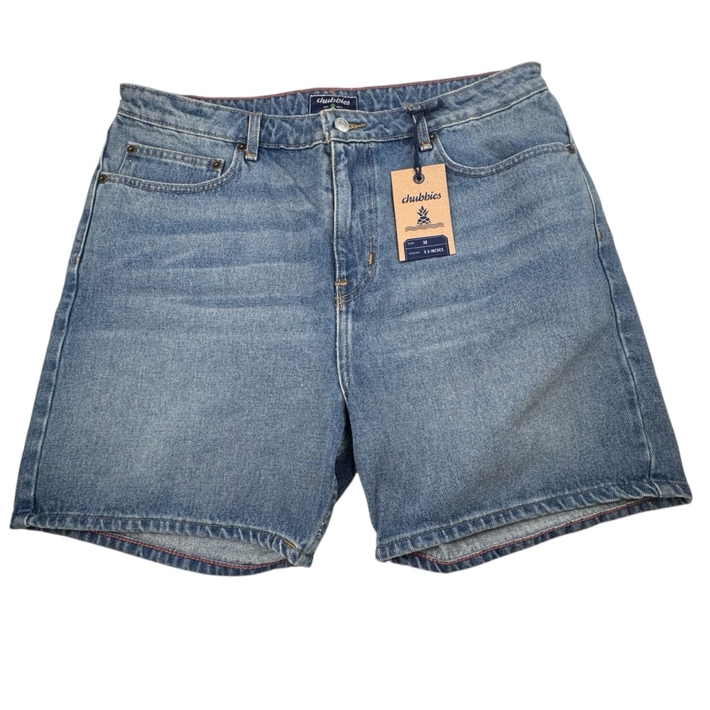 !!!! SOLD !!!! Jean Shorts Men’s Size 38 Blue 100% Cotton The Dream Jorts 5.5"